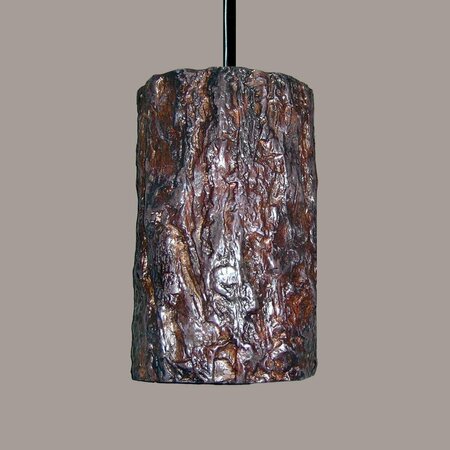 A19 LIGHTING Bark Pendant - Black Cord & Canopy PN20302-BCC-1LEDE26